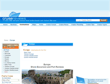 Tablet Screenshot of europeportreviews.com